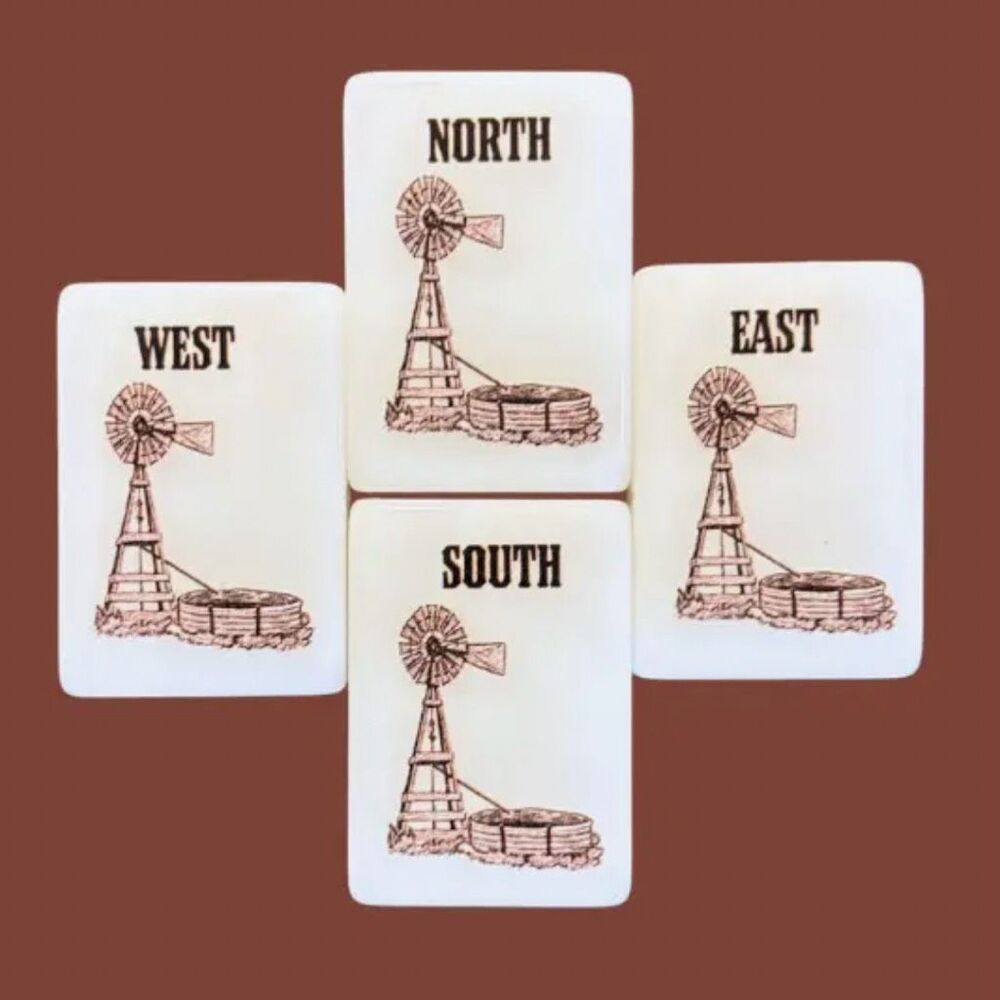 Wild & Western American Mahjong Tiles Only 160 Pc Replacement Set Cowboy Texas - Picture 7 of 13